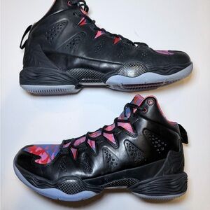 RARE DS 2014 Air Jordan Melo M10 YOTH size 8 Blue Red Velvet 649352 040